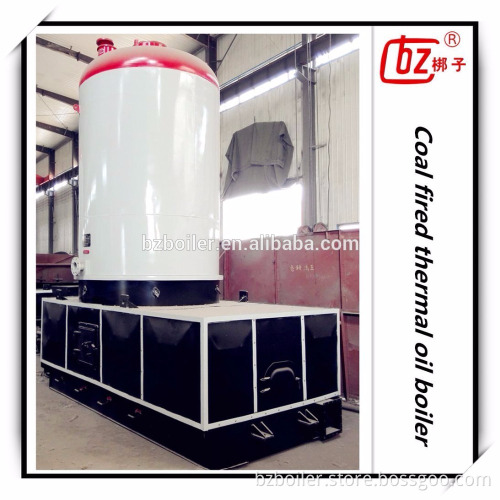 Highway station using thermal oil boiler